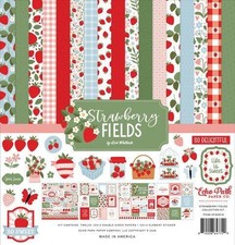 ECHO PARK STRAWBERRY FIELDS  12X12 PAPER COLL...