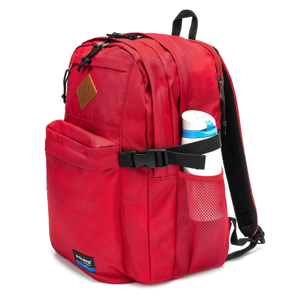 Classic Backpack Basic Student Campus Daypack Simple Travel Rucksack with Lap... - Image 4 of 4