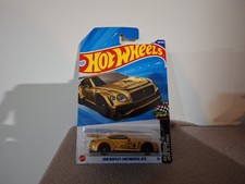HOT WHEELS 2018 Bentley Continental GT3 #162/250 RACE DAY *2025* Gold