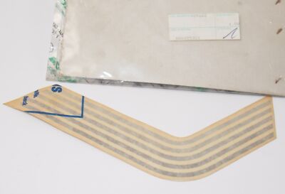 NOS OEM CAGIVA 1978-1982 SST 125/250/350 LH SIDE COVER STICKER 800025321