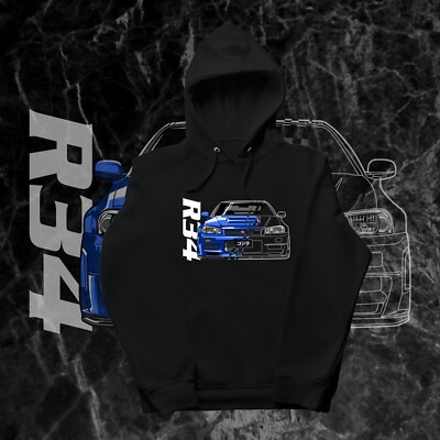 R34 JDM Hoodies
