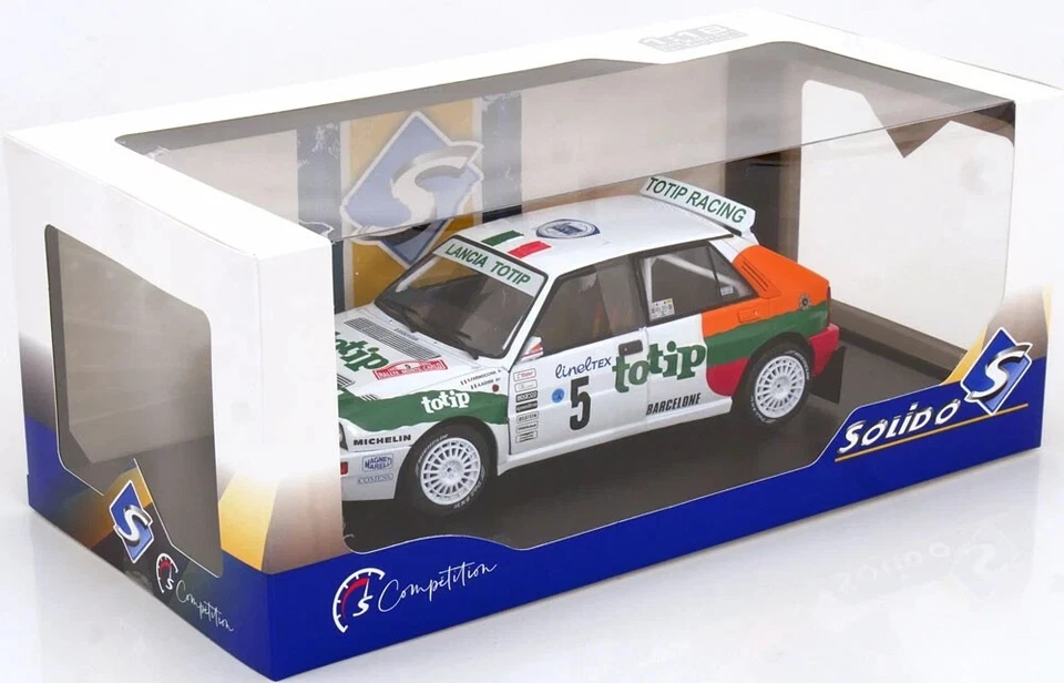 SOLIDO 1:18 AUTO LANCIA DELTA HF INTEGRALE #5 MONTECARLO RALLY  1993    S1807806 - Immagine 4 di 4