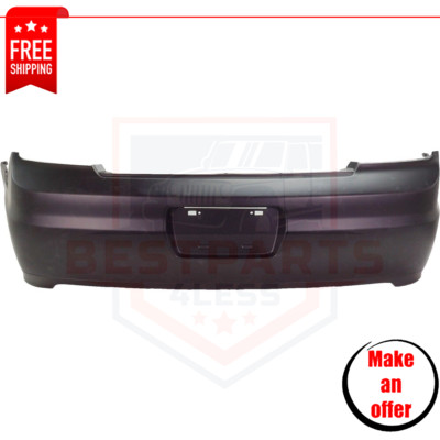 New Rear Bumper Cover primed for 2001-2002 Honda Accord EX, LX Coupe