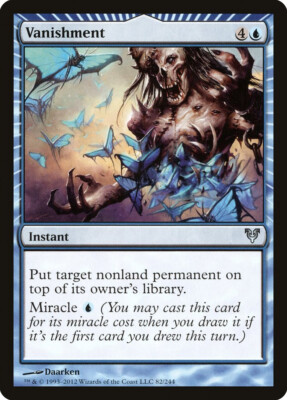 Magic MTG Tradingcard Avacyn Restored 2012 Vanishment 82/244