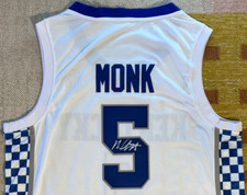 Malik Monk Signed Autograph Kentucky Wildcats Jersey NCAA NBA Kings USA