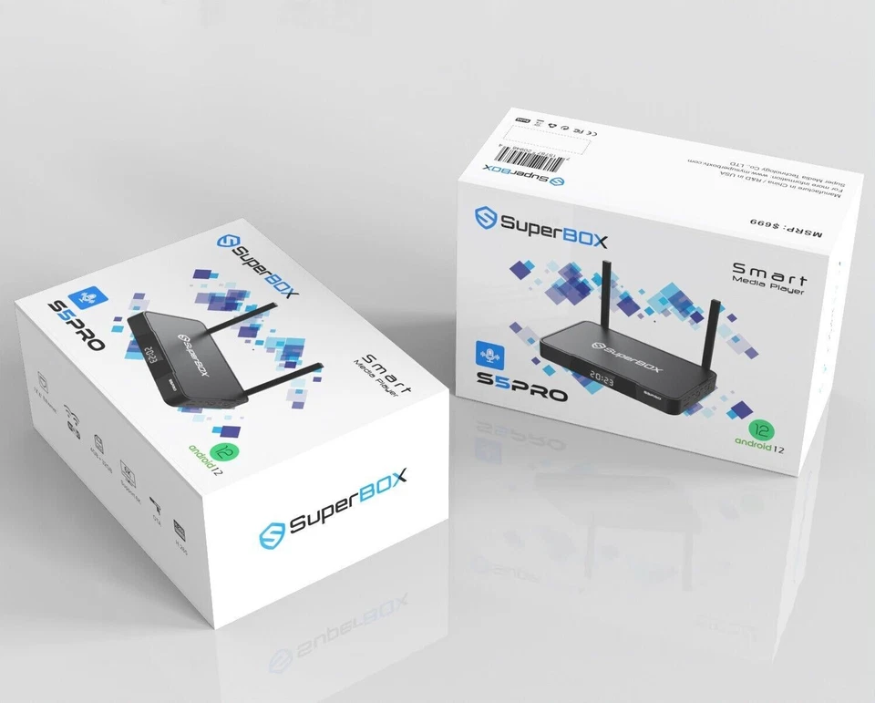 2 DAYS SHPPING 2025 Newest Superbox S5 Pro Dual Band Wi-Fi With HD cable - Image 2 of 4