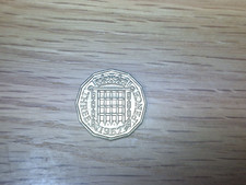 1967 - THREEPENCE COIN - NICKEL-BRASS - QUEEN ELIZABETH II