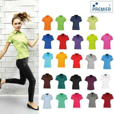 Damen Poloshirt - Premier PR616 Coolchecker Pique Polo