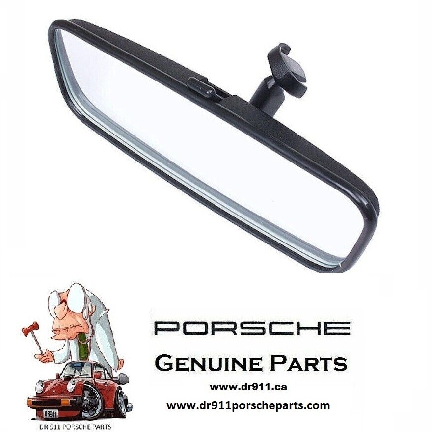 Porsche 911 924 928 930 944 Interior Rear View Mirror GENUINE 