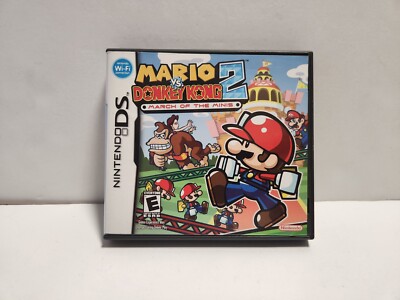 Mario vs Donkey Kong 2 March of the Minis (Nintendo DS) Original Case Only