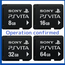 Sony PS Vita Memory Card Genuine Used Japan 4GB 8GB 16GB 32GB 64GB