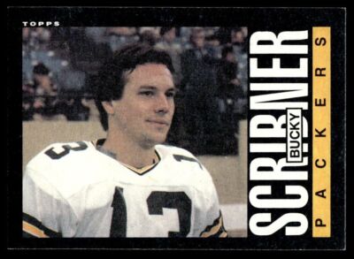 1985 Topps #76 Bucky Scribner   Packers (RC)