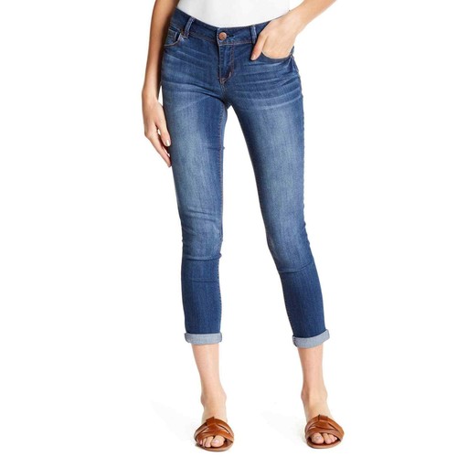 1822 Denim Adrianna Dark Wash Skinny 