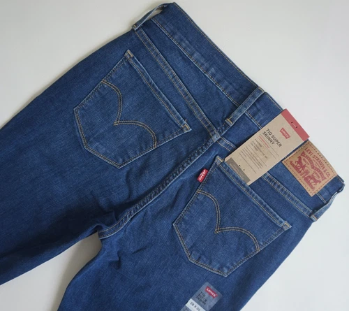 LEVI'S 710 SUPER SKINNY Jeans Women's 28x30, Authentic BRAND NEW (177780130)