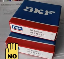 1X SKF NJ 2211 ECJ Cylindrical Roller Bearing