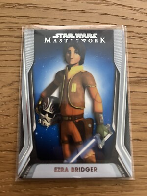 Star Wars Masterwork 2021 - Ezra Bridger Blue Parallel #34 Base
