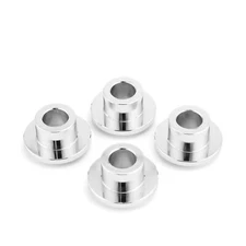 Chrome Billet Handlebar Riser Bushings for Harley Touring Road King Street Glide