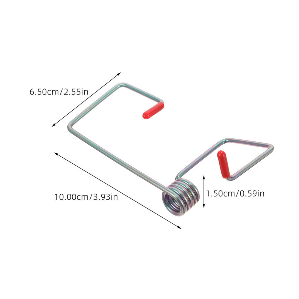 2pcs Windshield Wiper Arm Pressure Spring Metal Springs Wiper Arm