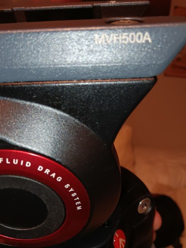 Manfrotto MVT502AM/MVH500A Head&Case Best Price Plus Accessories Make An Offer - Picture 17 of 20