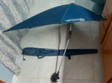 Blue Versa- Brella Umbrella to Hook on Chair with Carry Sleeve  by Sport Brella