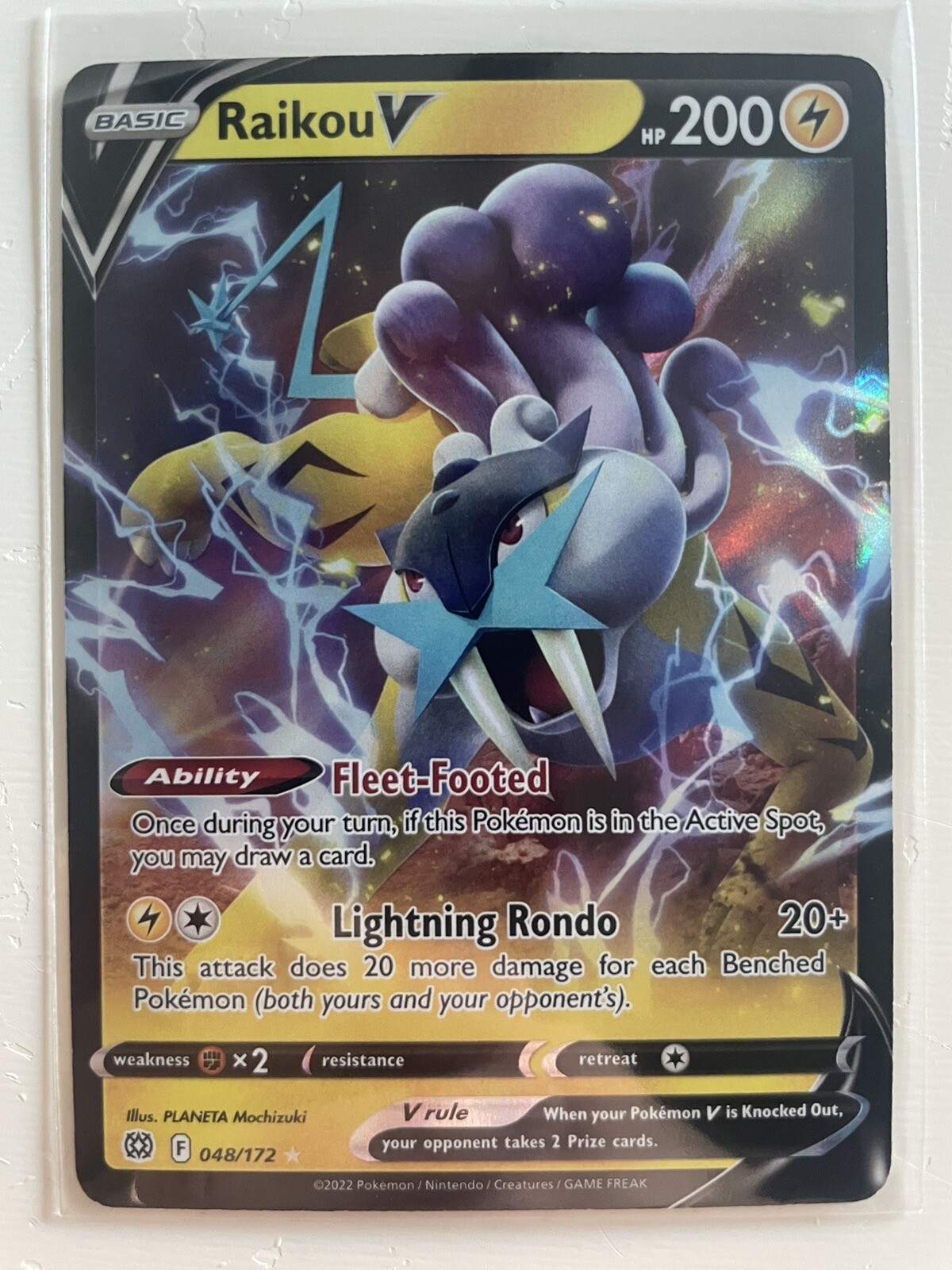 PSA 9 Mint Raikou 033/171 The Best of XY Reverse 2017 Japanese Card Graded