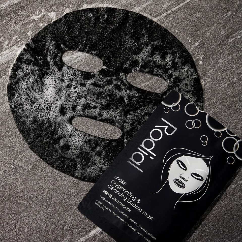 Rodial set x 4 Snake cleansing bubble masks - Image 2 of 3