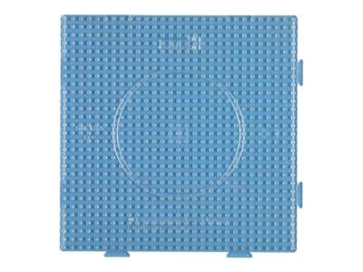 Hama Midi Bügelperlen Stiftplatte Transparent 234 Quadrat groß erweiterbar 