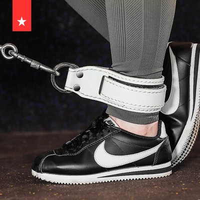 leather ankle straps