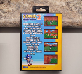 Sonic Robo-Blast 2 for Sega 32X v0.1a Demo with Case and Artwork