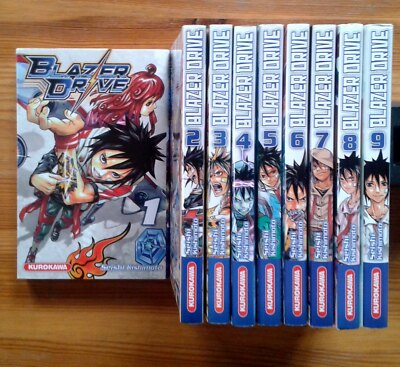 Collection Complete Integrale Mangas Blazer Drive Tomes 1 A 9 Ebay Collection Complete Integrale Mangas Blazer Drive Tomes 1 A 9 Ebay