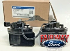 18 thru 24 Expedition OEM Ford High Low Dual Note Horn w Bracket FL3Z-13832-C