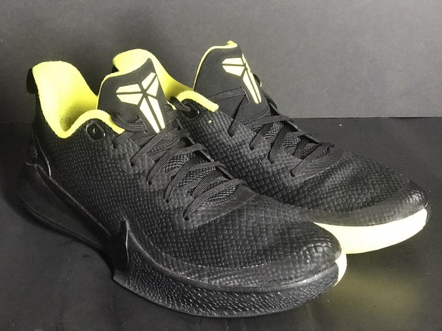 nike mamba focus black optimum yellow