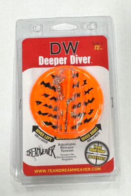 DREAMWEAVER ' DEEP DIVER ' SIZE 3 - 82MM ' DEPTH RANGE 30-50 FT ' ORNG BLK TIGER