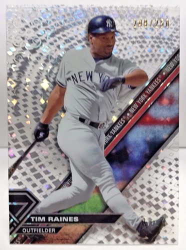 Tim Raines [Autograph] #TR 2017 Topps High Tek card