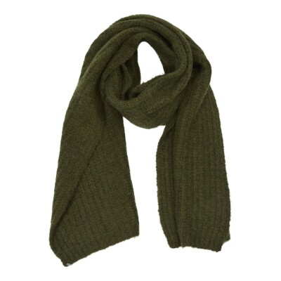 The Moshi: Warmer gestrickter Schal ''Nicole, green'' ca. 195 cm Acryl/Nylon/Wolle