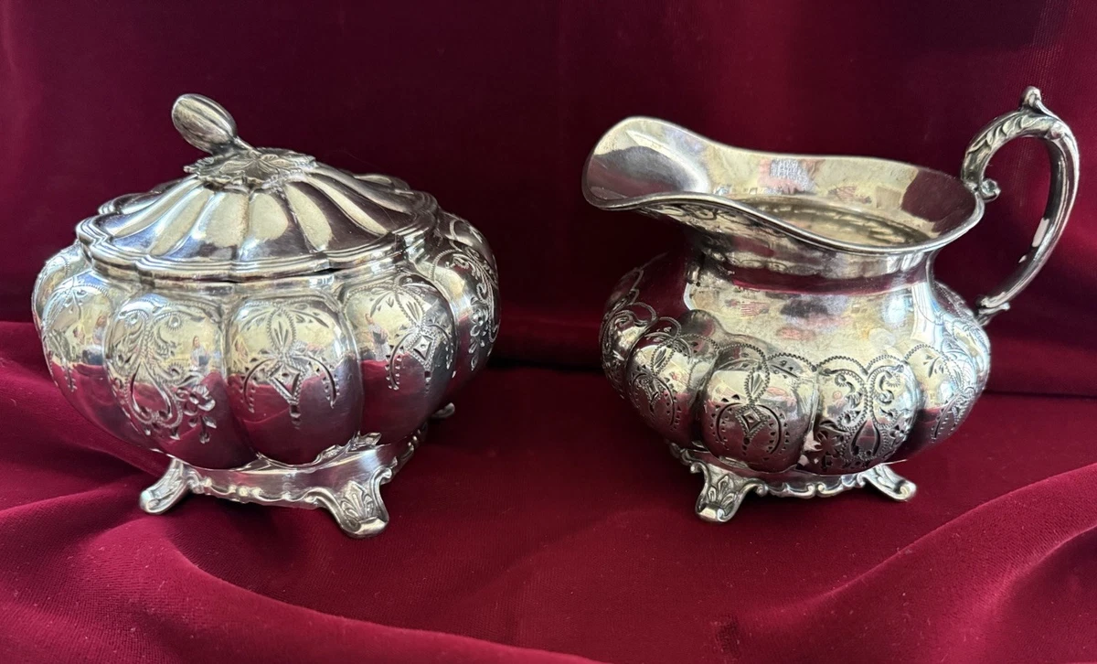 Antique US Silver-Plated Teapots, Coffee James Dixons&Sons for