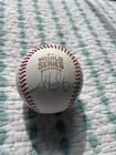JOHN LACKEY AUTOGRAPHED SIGNED AUTO 2016 WORLD SERIES BASEBALL CHICAGO CUBS JSA