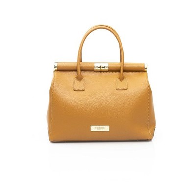 Baldinini Trend Brown Leather Women Shoulder Bag 100% Authentic - BA-23238