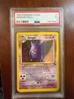 1999 POKEMON FOSSIL #5 GENGAR-HOLO PSA 5