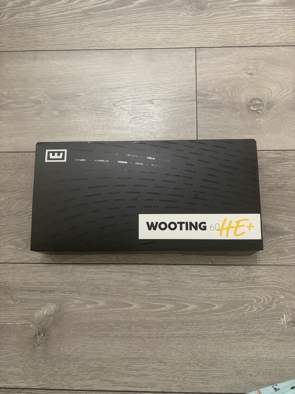 Wooting 60HE+ Mechanical Gaming Keyboard with Rapid Trigger