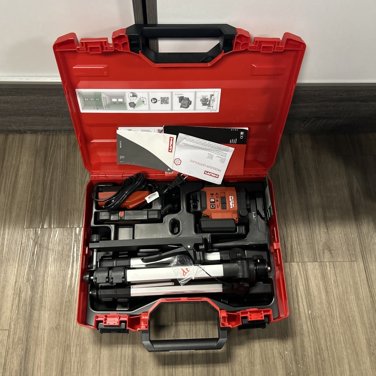 Hilti PM 30-MG Green Rotating Line Laser | eBay