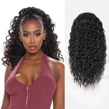 Ponytail Extension Drawstring Ponytail for Black Women Long Afro Curly Ponytail