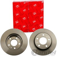 2X TRW Bremsscheiben 300Mm BelÜFtet Vorne Passend FÜR CitroËN Jumper Fiat