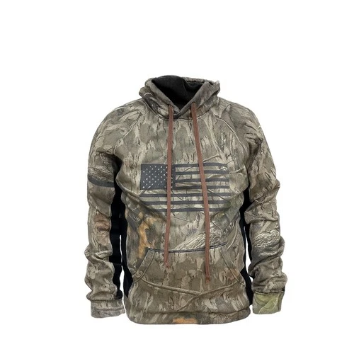 TrailCrest Men's Mossy Oak Camo Hoodie Sweatshirt Country Roots /Bottomland Camo video thumbnail