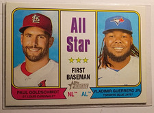 2023 Topps Heritage | Goldschmidt, Guerrero jr. | 332 | Cardinals, Jays