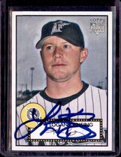 2006 Topps '52 Rookie Card #262 Logan Kensing  Auto/ Signed IP. rookie card picture