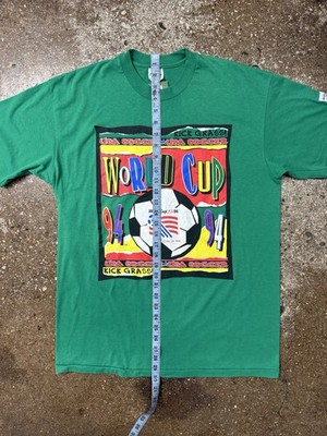 Vintage 90s World Cup Soccer T Shirt Men's XL Team USA Single