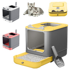 Extra Large Litter Box Covered Cat And Litter Scoop Anti-splashing Enclosed Xl