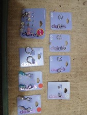 Bulk Lot Of 8 Claire's Jewelry Earrings MSRP 57 NWT