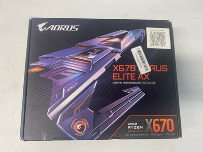 GIGABYTE X670 AORUS Elite AX Socket AM5 Motherboard - X670 AORUS ELITE AX